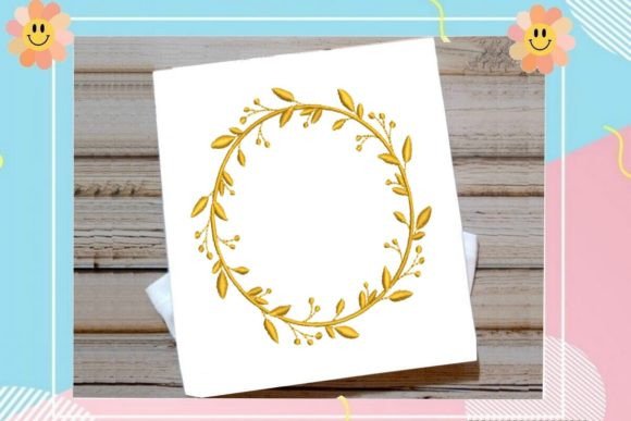 Beautiful Floral Ring Embroidery Review
