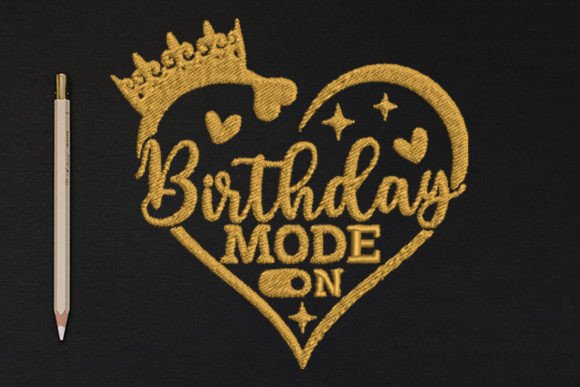 Birthday Mode on Embroidery Design Review