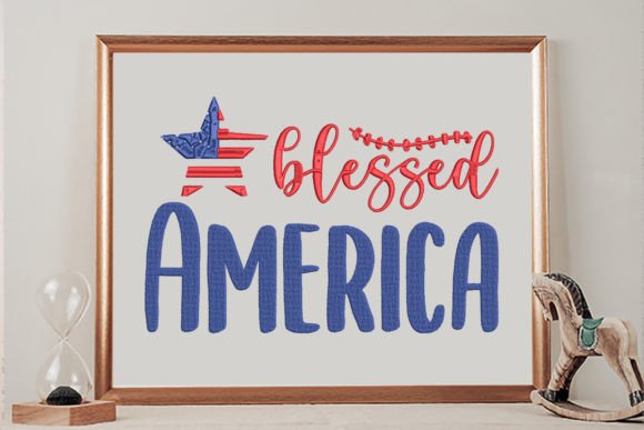 Blessed America Patriotic 4th of July Design Review