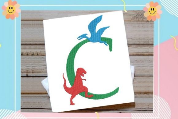 C Letter Dino Delight Alphabet