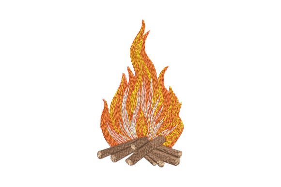 Campfire Embroidery Review: Premium Sweatshirt Design
