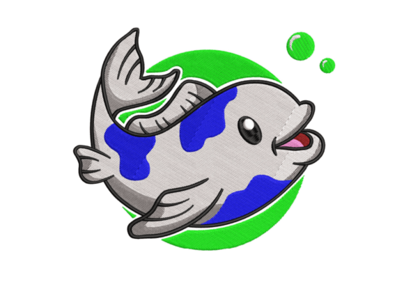 Circle of Water Fish Embroidery Review