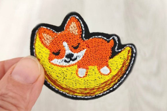 Corgi on the Moon: A Seasonal Embroidery Review