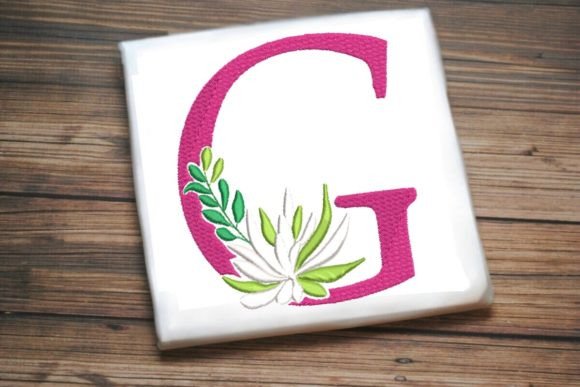 G Letter Decorative Greenery Alphabet Monogram Review