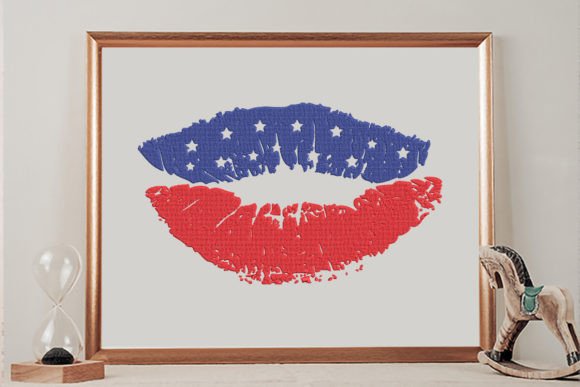 Grunge Distressed American Lips: A Designer's Review