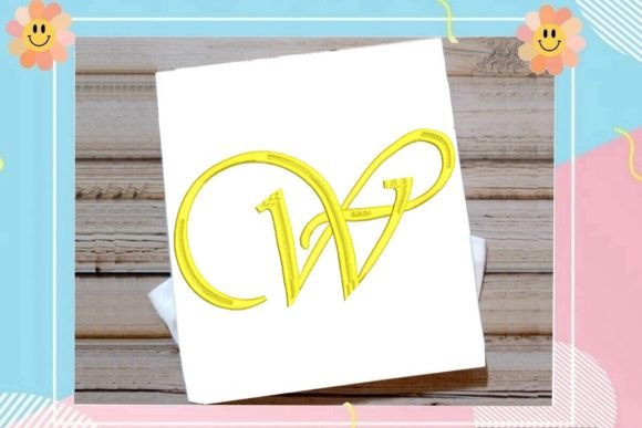 Review: Beautiful Monogram W Letter