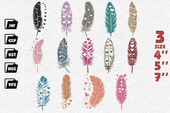 Set of 14 Feathers: A Designer's Review for Boutique Apparel