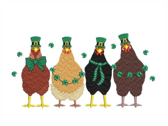 St.Patricks Day Chickens Review